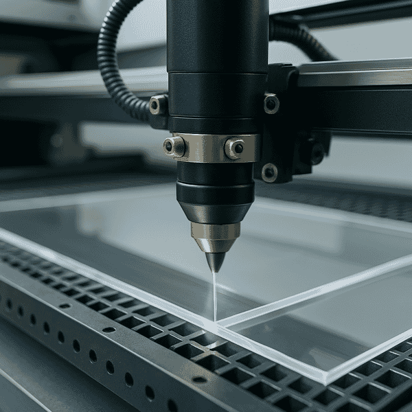 Découpe laser sur Plexiglass