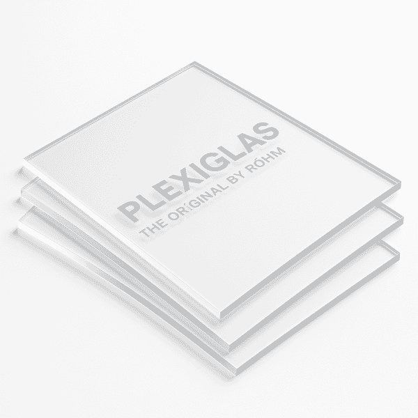 Plaque de Plexiglas gravée