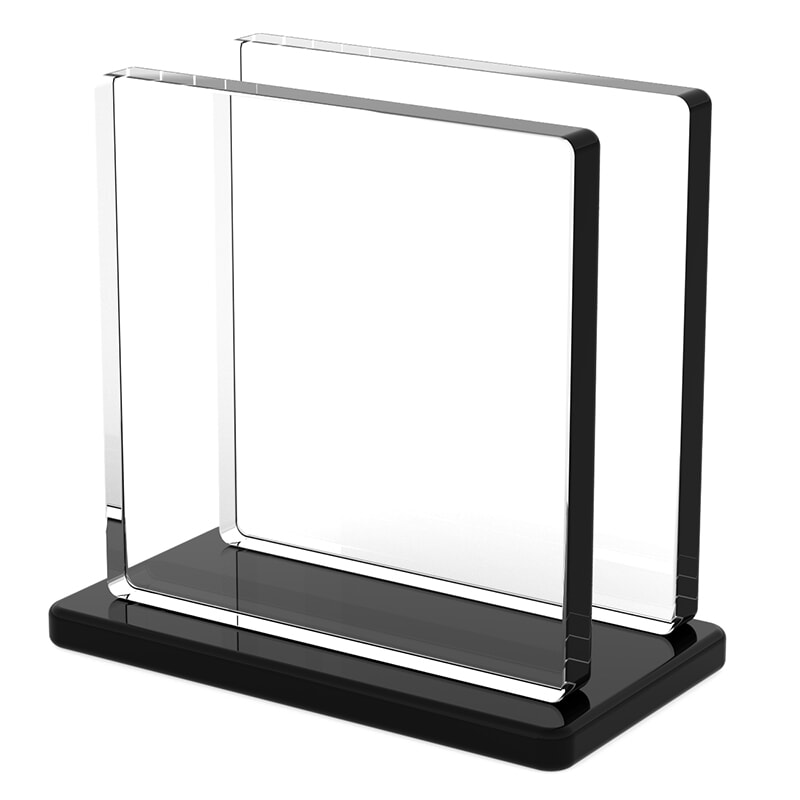 Miniature Plaque Plexiglass Transparent ep 10 mm ref : Plexiglas 0F00 - Altuglas 100-10000 - Setacryl - Perspex