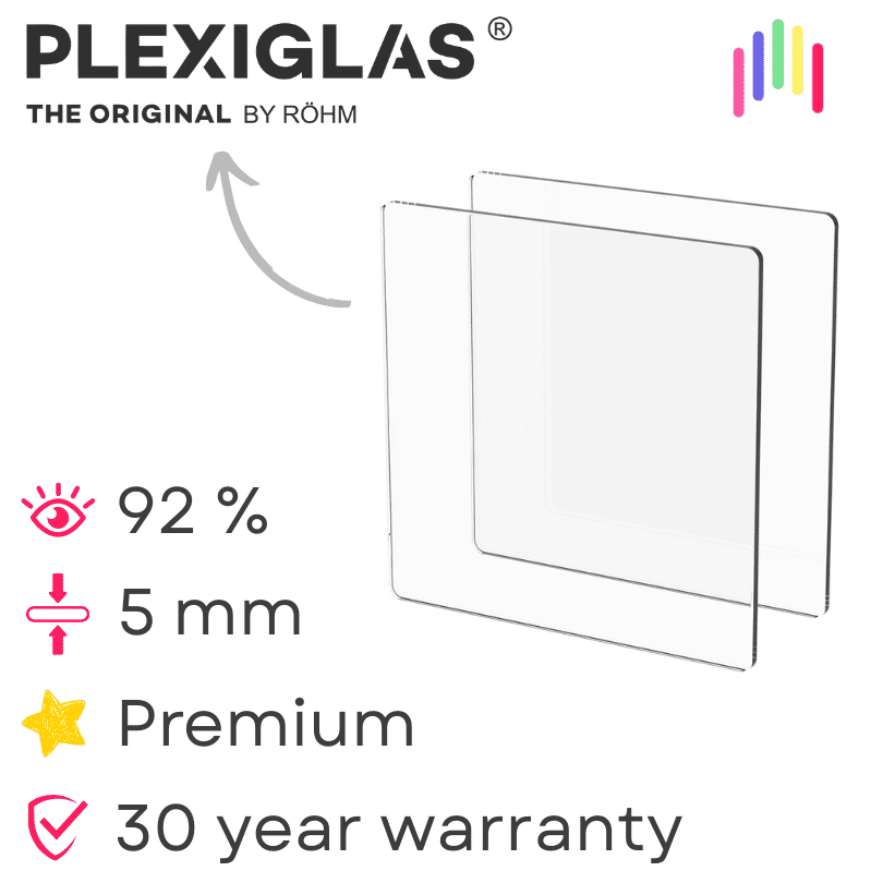 Miniature Plaque Plexiglas Transparent 5 mm - Qualité