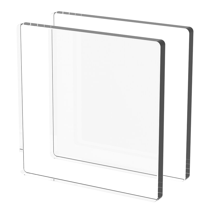 Miniature Plexiglass sur Mesure Transparent ep 8 mm ref : Plexiglas Perspex