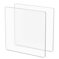 Plexiglass sur Mesure Satin Mat Incolore ep 3 mm ref : Satinice Frost