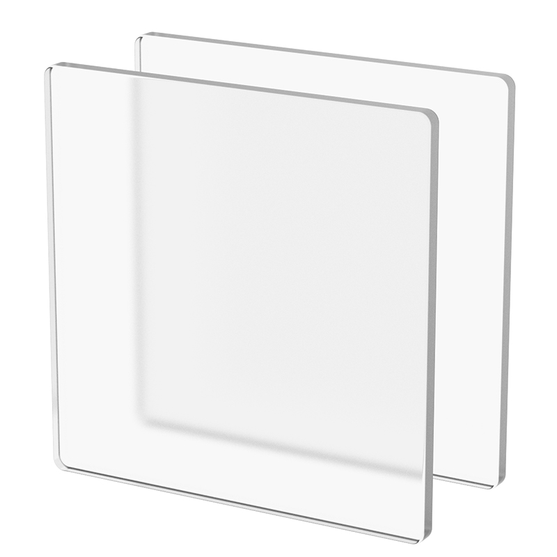 Plexiglass sur Mesure Satin Mat Incolore ep 5 mm ref : Satinice Frost
