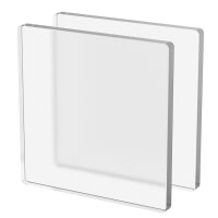 Plexiglass sur Mesure Satin Mat Incolore ep 8 mm ref : Satinice Frost