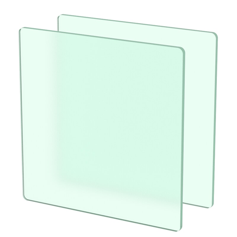 Miniature Plexiglass sur Mesure Ice Green 6C03 ep 6 mm