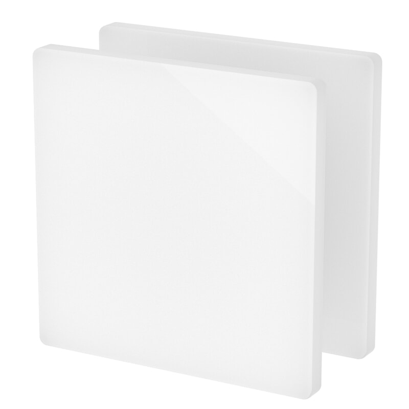 Miniature Plexiglass sur Mesure Blanc Opal ep 8 mm ref : Plexiglas WH02