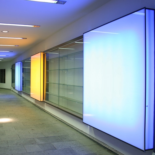 Plaque plexiglass blanc LED 3 mm Perspex 1TL1