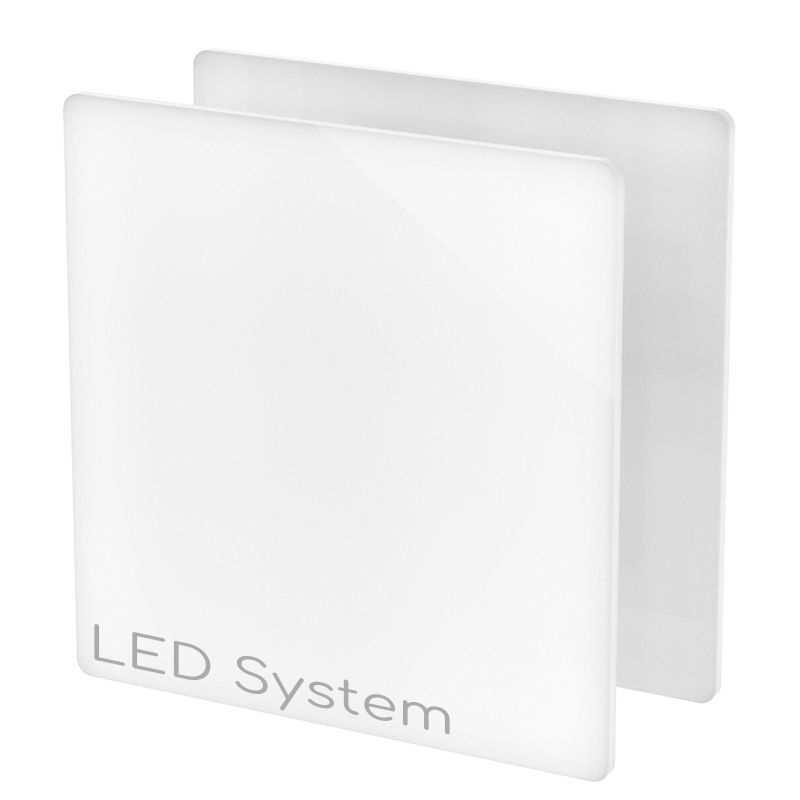 Plexiglass sur Mesure Blanc LED ep 3 mm ref : Perspex 1TL1