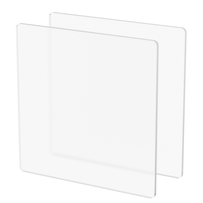 Plexiglass sur Mesure Satin Mat Blanc ep 3 mm ref : Perspex Frost 030
