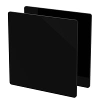 Plexiglass sur Mesure Noir Brillant ep 3 mm ref : Plexiglas 9H01