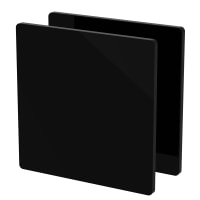 Plexiglass sur Mesure Noir Brillant ep 5 mm ref : Altuglas 101 48000