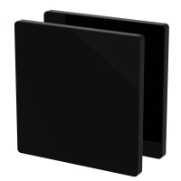 Plexiglass sur Mesure Coulé Noir Brillant ep 8 mm ref : Altuglas 101 48000