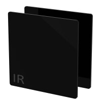 Plexiglass sur Mesure Coulé Noir IR ep 3 mm ref : Perspex 962