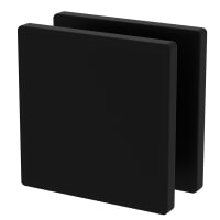 Plexiglass sur Mesure Coulé Noir Mat ep 10 mm ref : Satinglas 54881