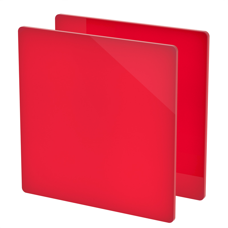 Plexiglass sur Mesure Rouge Opal ep 3 mm ref : Perspex 4403