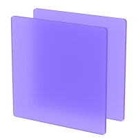 Plexiglass sur Mesure Violet mat ep 3 mm ref : Perspex Frost 7T58