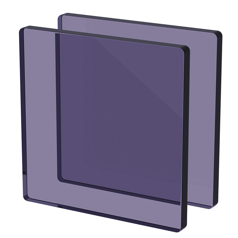 Miniature Plexiglass sur Mesure Fumé Gris ep 8 mm ref : Altuglas 100 16321