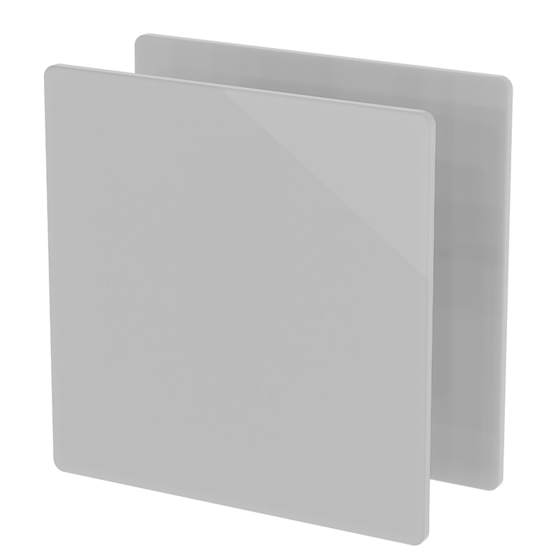 Miniature Plexiglass sur Mesure Gris Clair ep 3 mm ref : Perspex 9981