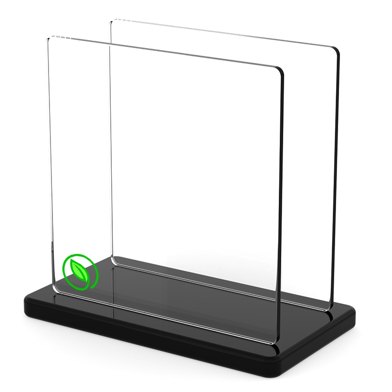 Lot De 4 Plaques Verre Acrylique Transparent 3 Mm - 30 X 30 Cm - Pour Bricolage, Décoration, Vitrine - Facile à Couper, Percer