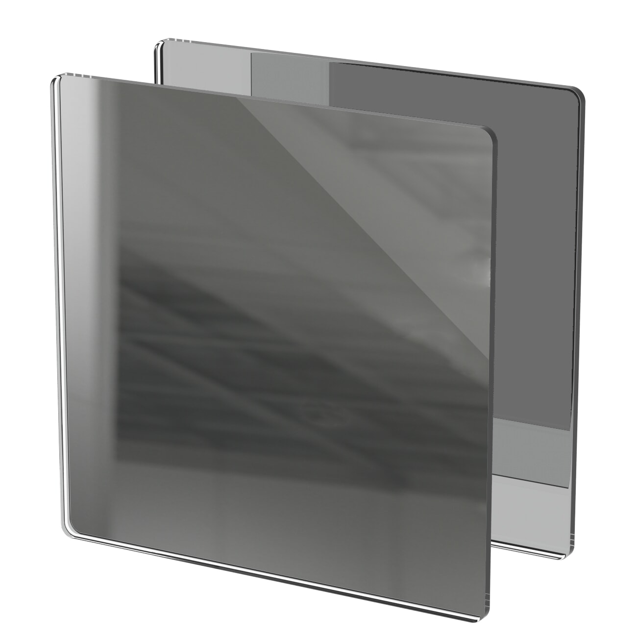 Miniature Plexiglass Miroir ep 3 mm