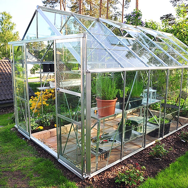 Miniature Plaque Polycarbonate sur mesure pour Serre de Jardin
