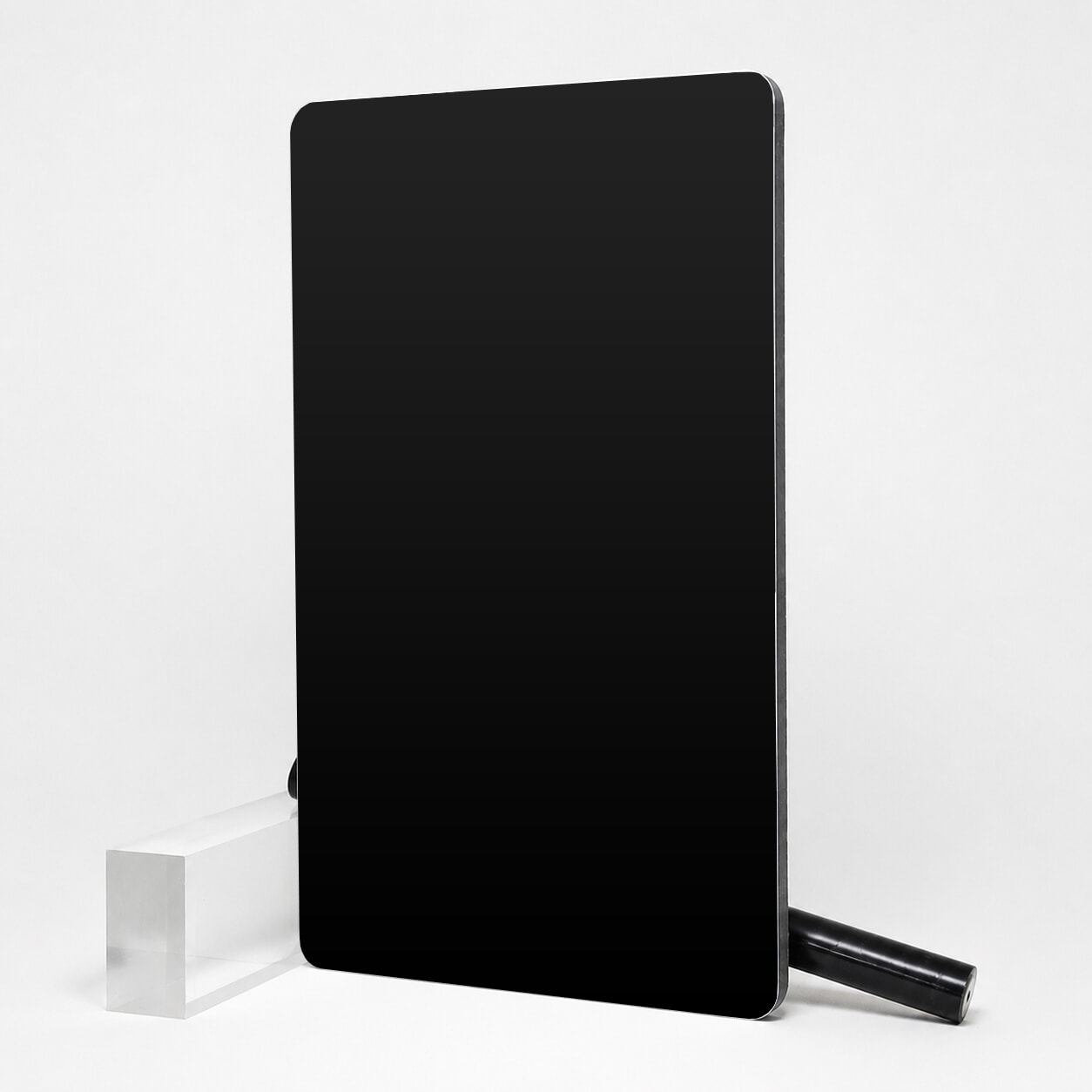 Miniature Dibond Noir Ral 9005 sur mesure