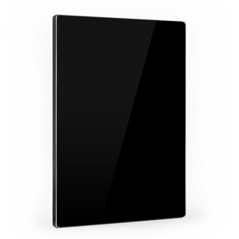 Miniature Dibond Noir sur mesure ep 3 mm