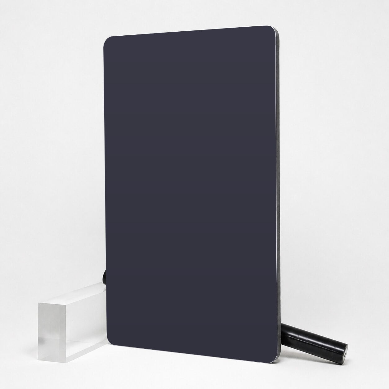 Miniature Dibond Gris Anthracite RAL 7006 sur mesure ep 3 mm