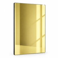 Dibond Miroir Or ep 3 mm : Dibond Miroir