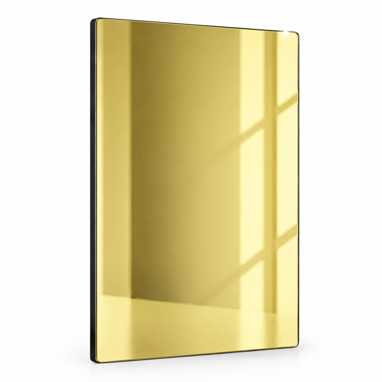 Dibond Miroir Or ep 3 mm : Dibond Miroir