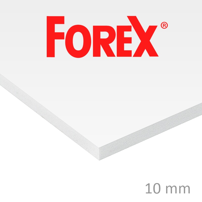 Miniature Forex Print Blanc ep 10 mm