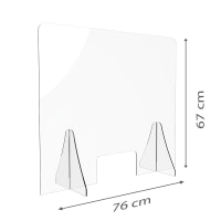 Protection Plexiglass Hygiaphone 76x67 cm