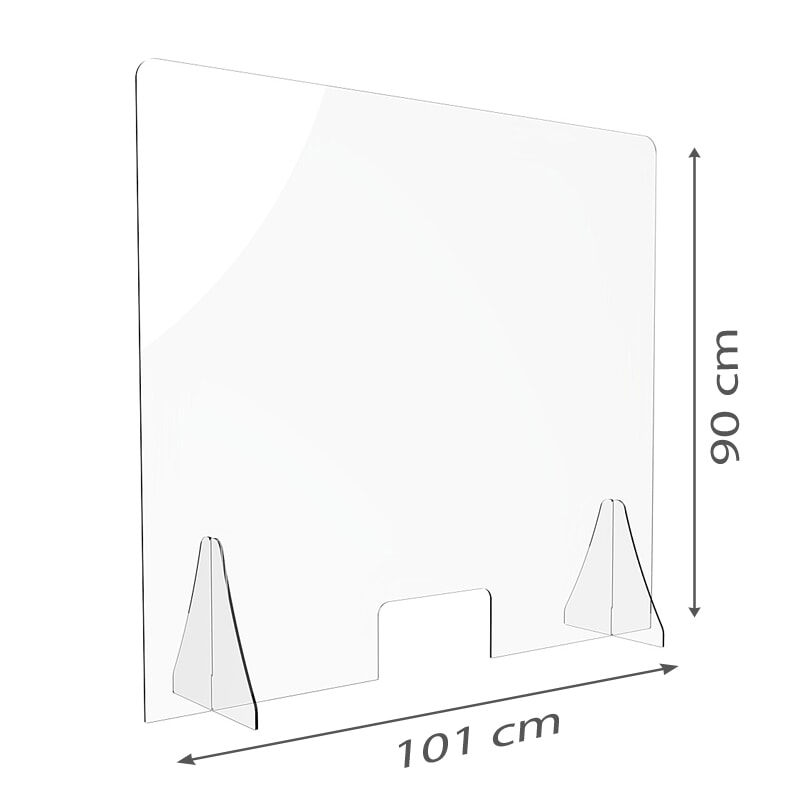 Miniature Protection Plexiglass Hygiaphone XL 101x90 cm