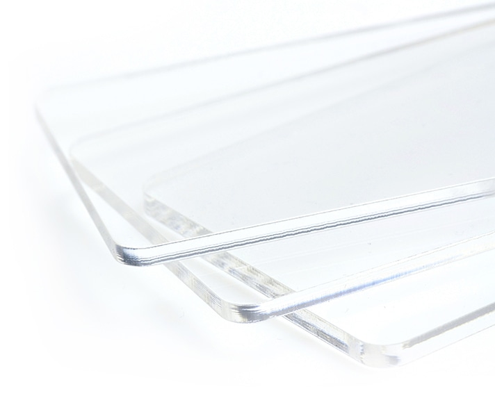Plaques plexiglass sur mesure transparent